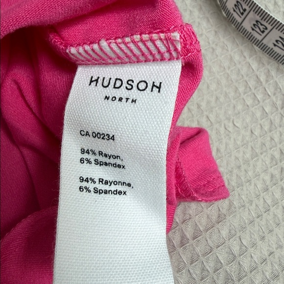 NWT Hudson North sz 1X Deep pink Bodysuit Turtleneck (loose) Sleeveless - Picture 8 of 9